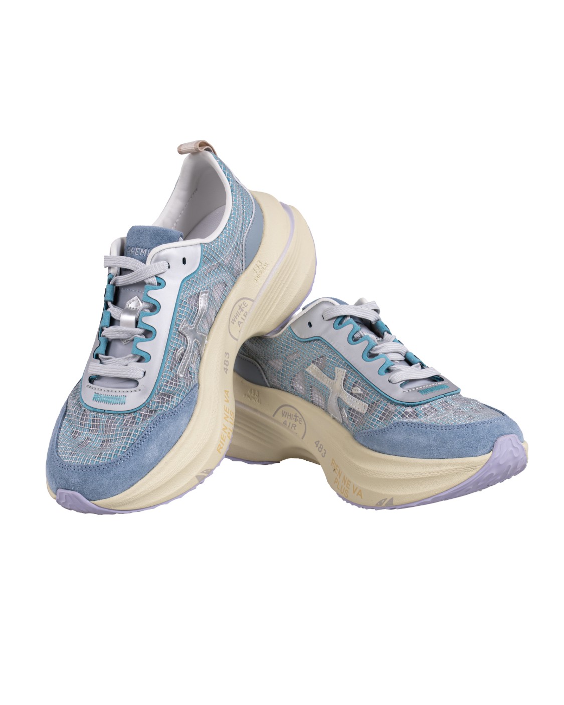 shop PREMIATA  Scarpa: Premiata Sneaker "Hill". 
Suola rialzata.
Iconico logo laterale.
Timbri distintivi sulla suola.
Design casual moderno e di tendenza.
Composizione: Suola: 85% EVA 15% RUBBER; Tomaia: 55% PL 15% PA 20% CALF LEATHER 10% PU; Fodera: 40% GOAT LATHER 46% NY 14% PU.
Fabbricato in Vietnam.. HILL-7506 number 4450681